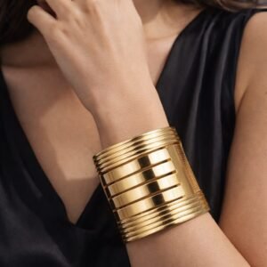 Golden Statement Cuff