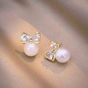 Korean Pearl Earings Small