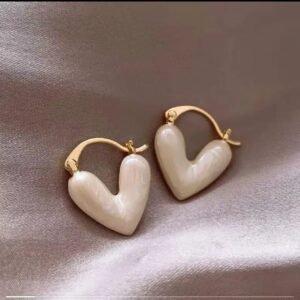 Puffy heart hoops