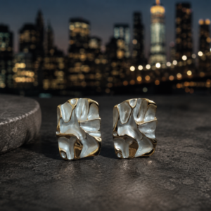 Abstract Luxe Statement Earrings