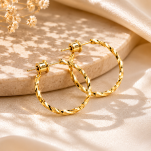 Twisted Hoops earings