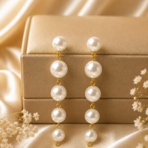 Long pearl hangings